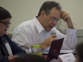 Marek Gliniecki read a document from the Catholic Church into the record.