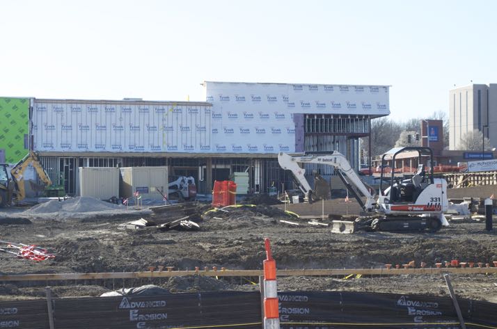 Natural Grocers is just part of the Cornerstone Commons development on Johnson Drive.