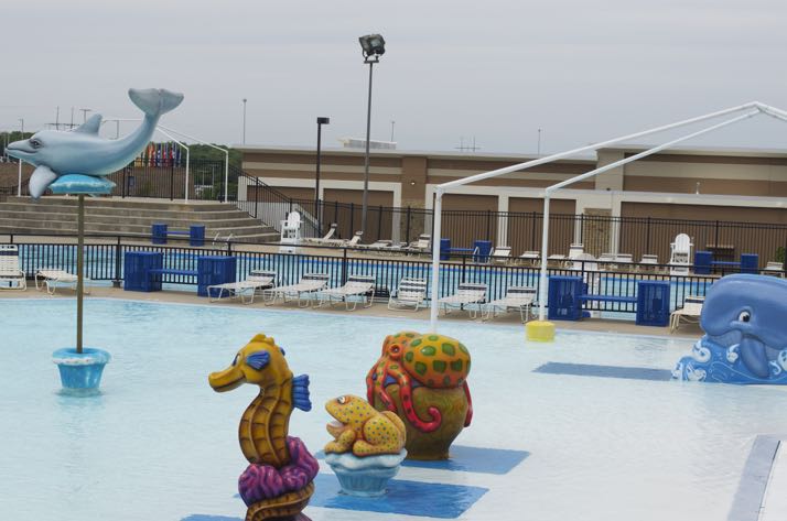 The Merriam Aquatic Center is filled with water and nearly ready to go for the 2015 season. Repairs, however, are needed in the future for the pools.