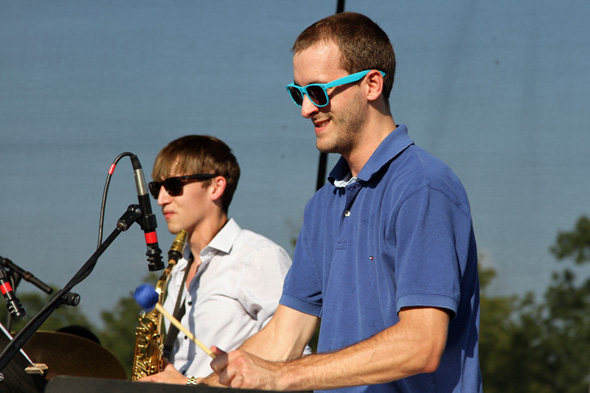 Vibraphonist Peter Schlamb is back on this year's lineup.