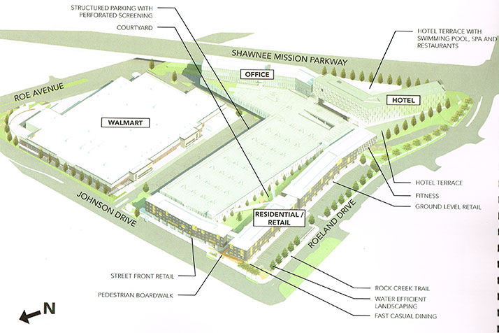 The layout for the newest Gateway proposal.