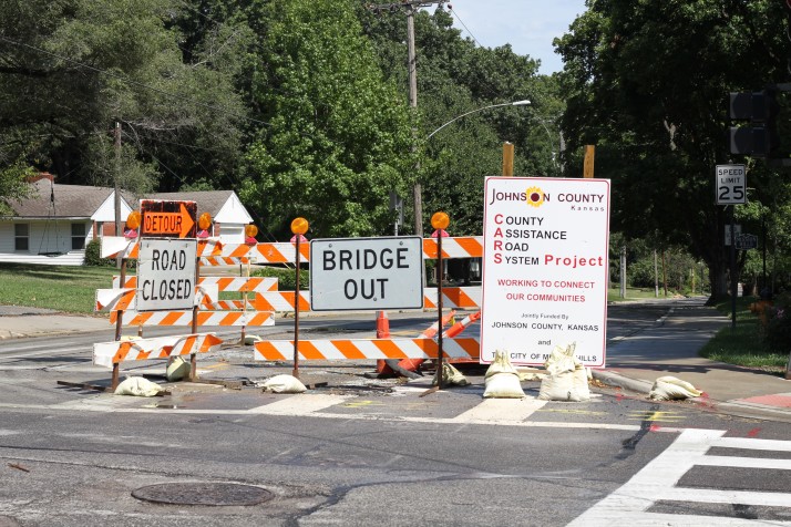 Work on 63rd Street through Mission Hills remains on track for a Nov. 1 completion.