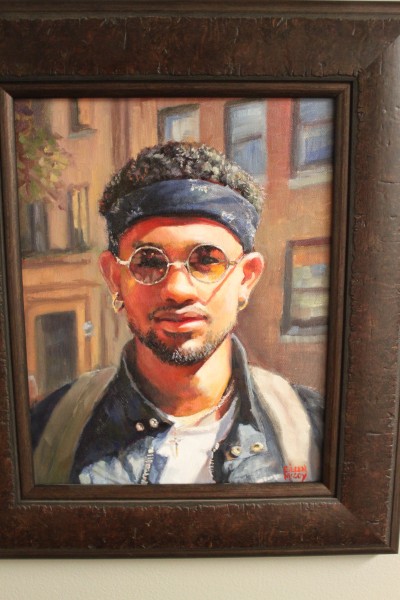 Honorable Mention: "College Mascot" by Eileen McCoy.