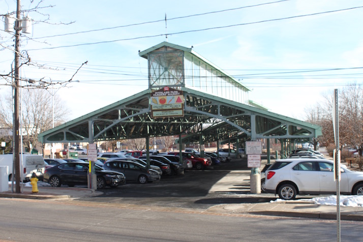Overland Park Farmers Market pavilion.