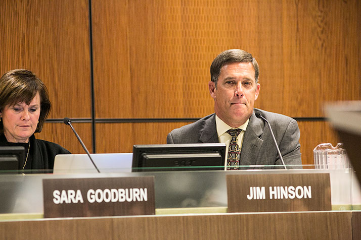 Superintendent Jim Hinson.