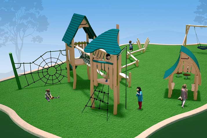 Sapling Grove Park will be getting new playground equipment in coming months.
