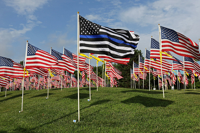 Merriam Kansas Flags 4 Freedom