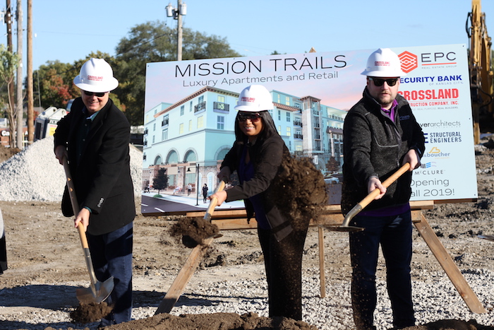 Mission Trails groundbreaking