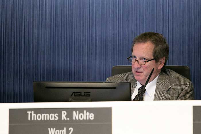 Tom Nolte has served 28 years on the Lenexa City Council. He recently announced he would not be seeking another term, which means his time on the council will come to a close at the end of 2023.