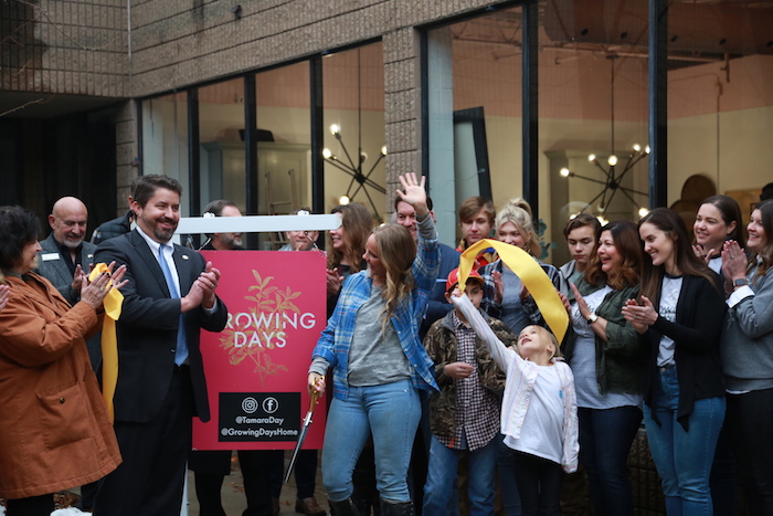 The original Growing Days Home Prairie Village location was at Meadowbrook Shopping Center.