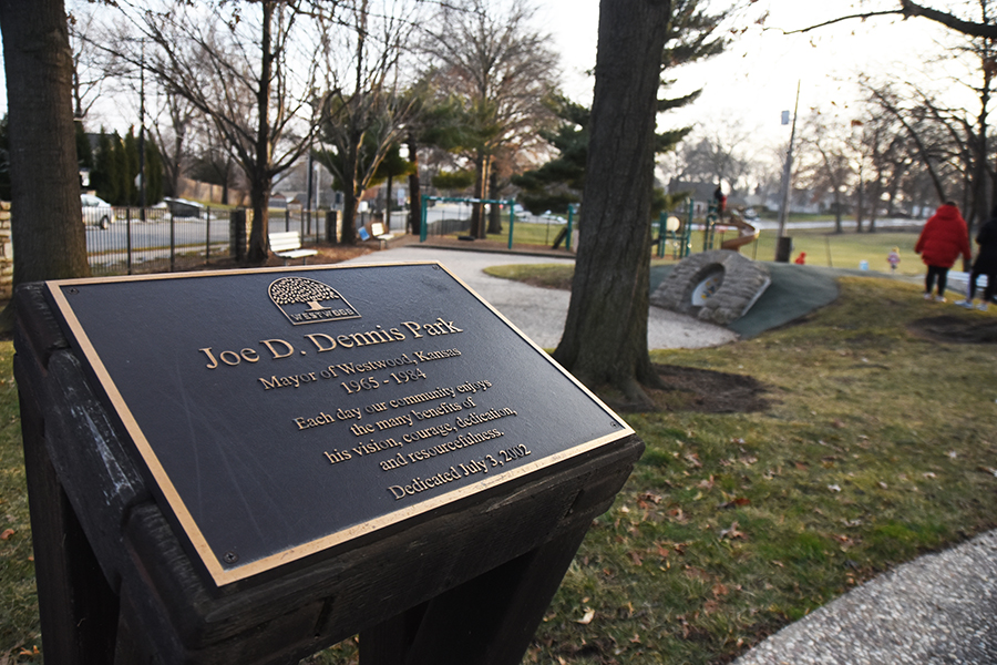 Joe D. Dennis Park on the corner of 50th and Rainbow in Westwood. File photo.