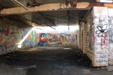 Abandoned Johnson County warehouse