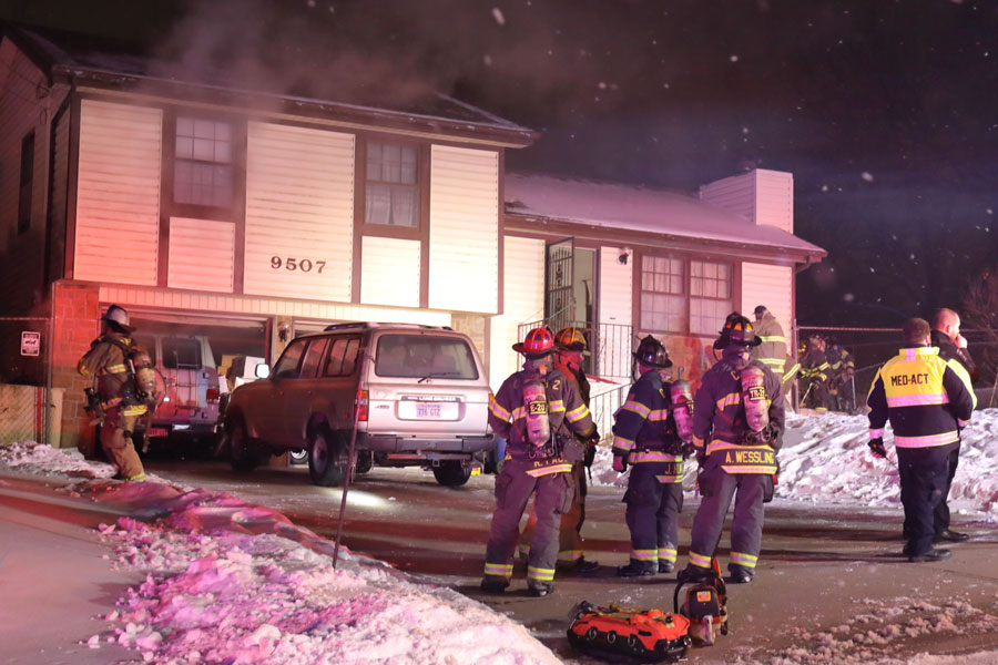 Merriam house fire leaves woman hospitalized with smoke inhalation