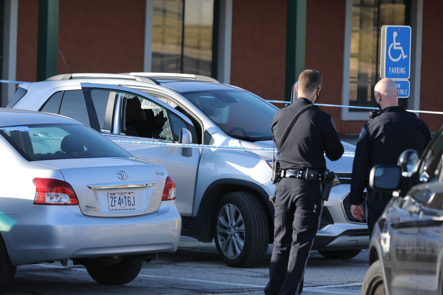 Man grazed by bullet after being shot at while driving along State Line ...