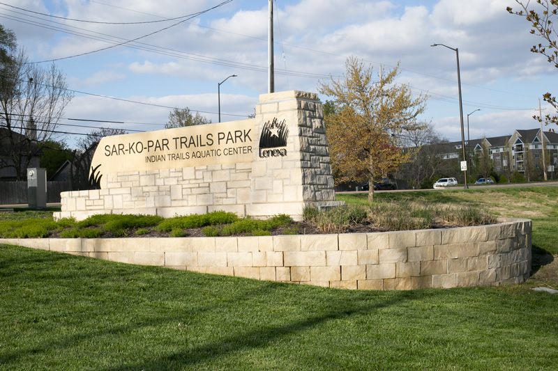 Vandals damaged Christmas lights and sump pumps at the park of 97th Street Parkway. 