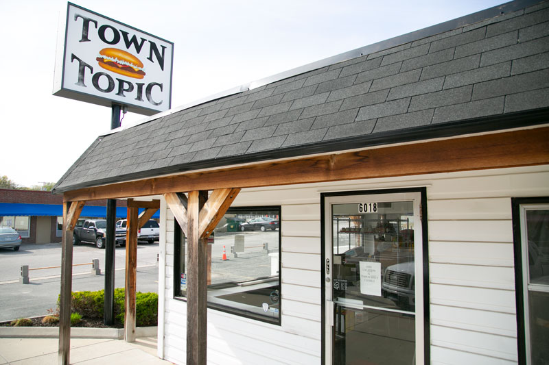 Town Topic building in Mission