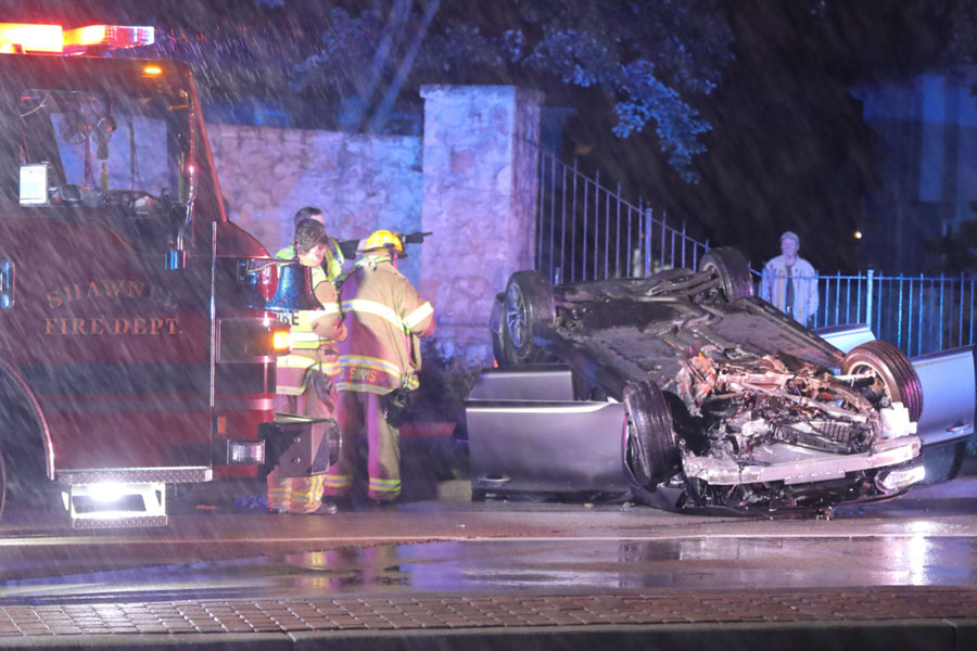 Shawnee rollover crash