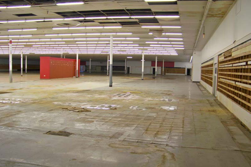 Kmart interior deterioration