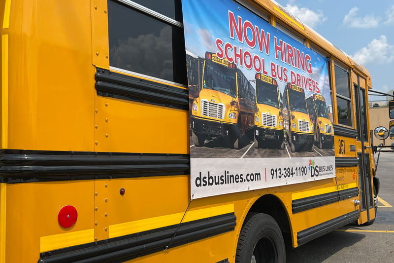 Shawnee Mission high school bus routes cut. 