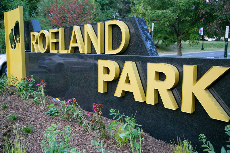 Roeland Park sign