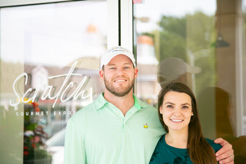 Scratch Gourmet Express and Catering owners Tyler and Monica Morrison