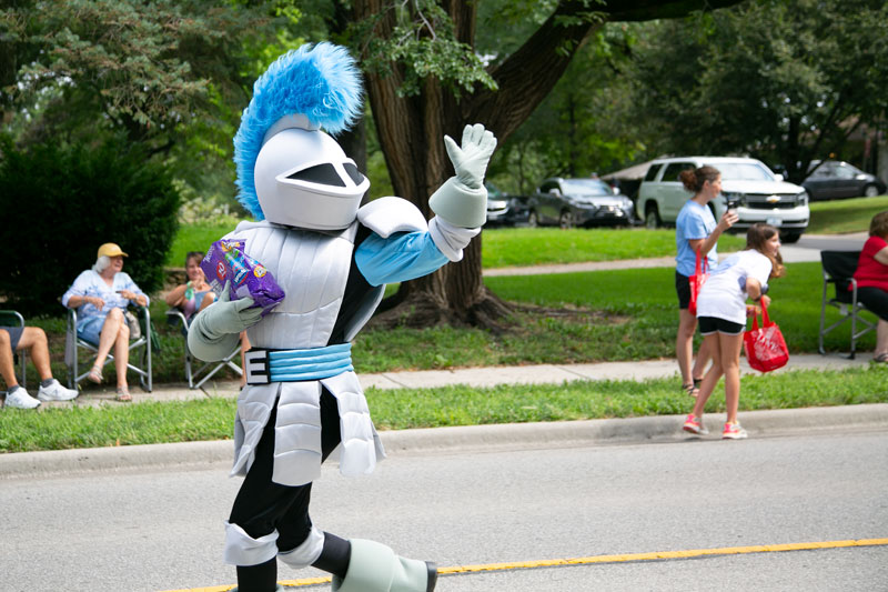 Lancer mascot