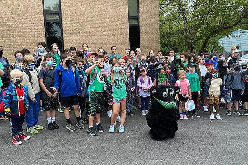 Roeland Park Walk to School Day