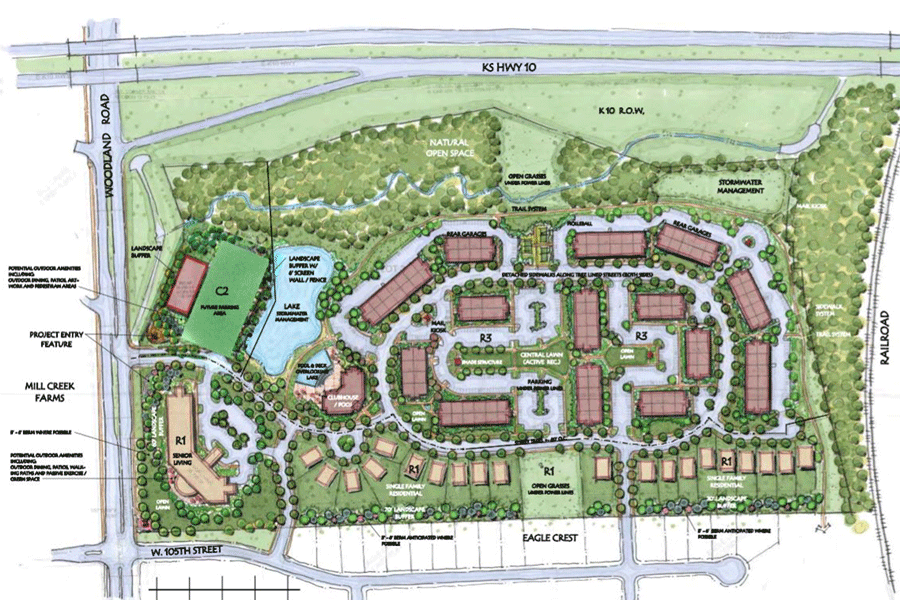 In 2021, Woodland Forest was a three-part proposal, complete with an approved single-family housing and senior living element, a withdrawn commercial project and the apartments, which have been redesigned and returned in 2023 after getting sent back to the planning commission.