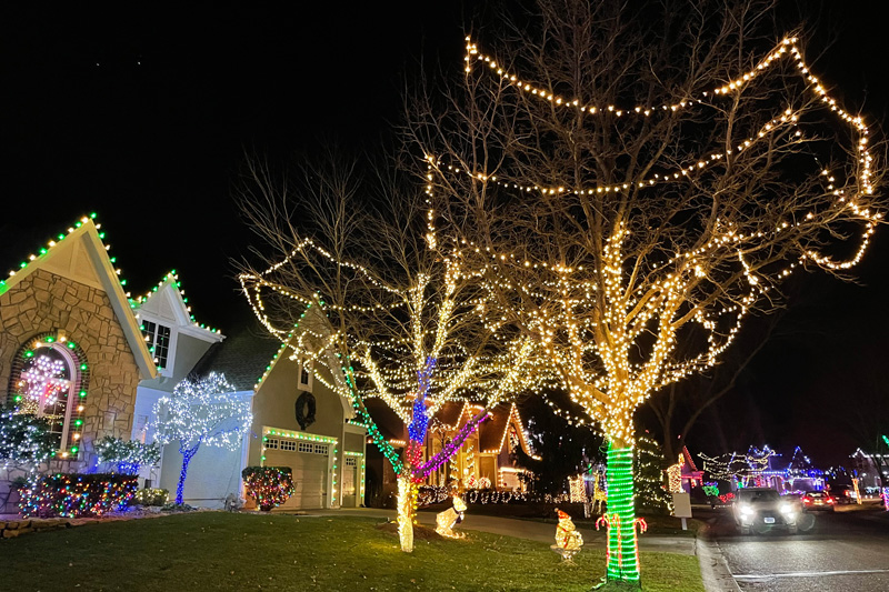 Lights at Christmas Place