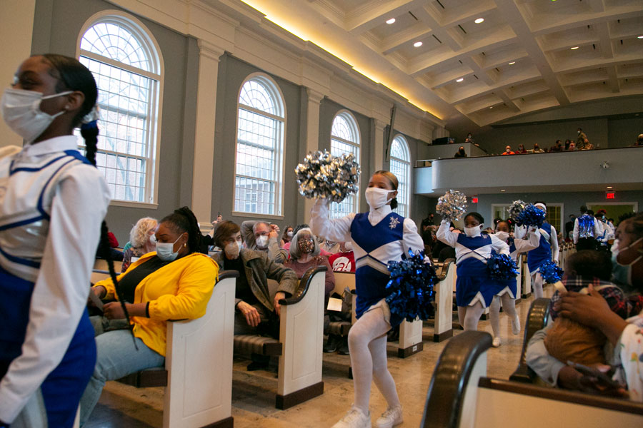 LINC Mighty Eagles perform