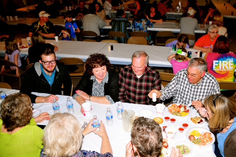 A Lenten fish fry at St. Joseph Catholic parish in Shawnee. 