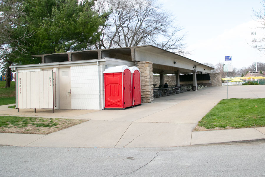 Harmon Park pavilion Prairie Village