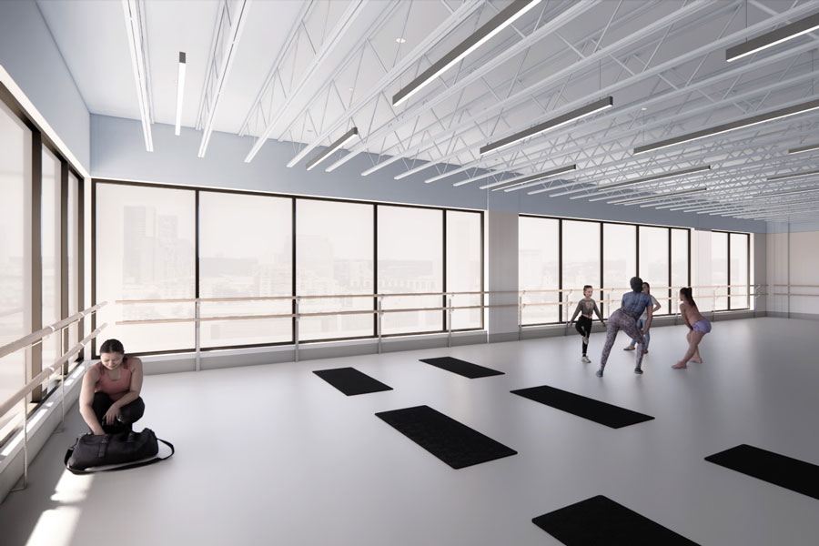 Kansas City Ballet Prairie Village room rendering