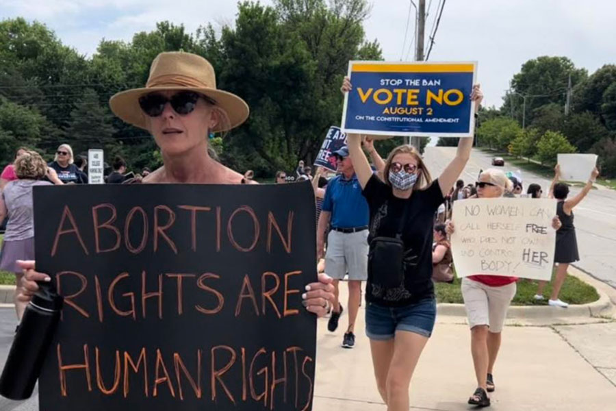 Abortion rights rally