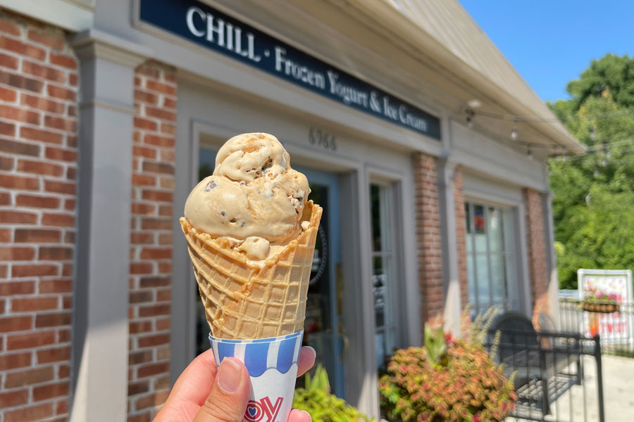 ICe cream CHILL in the Village