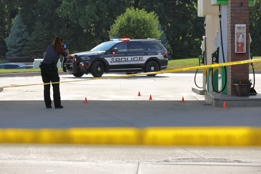 Shooting at gas station