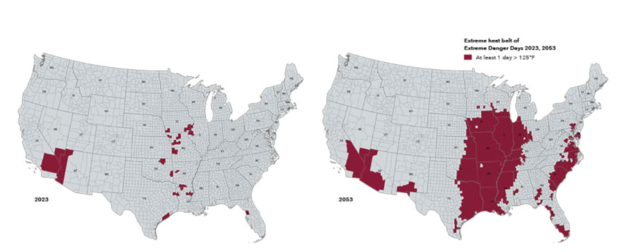 Johnson County included in area of U.S. likely to suffer 'off the ...