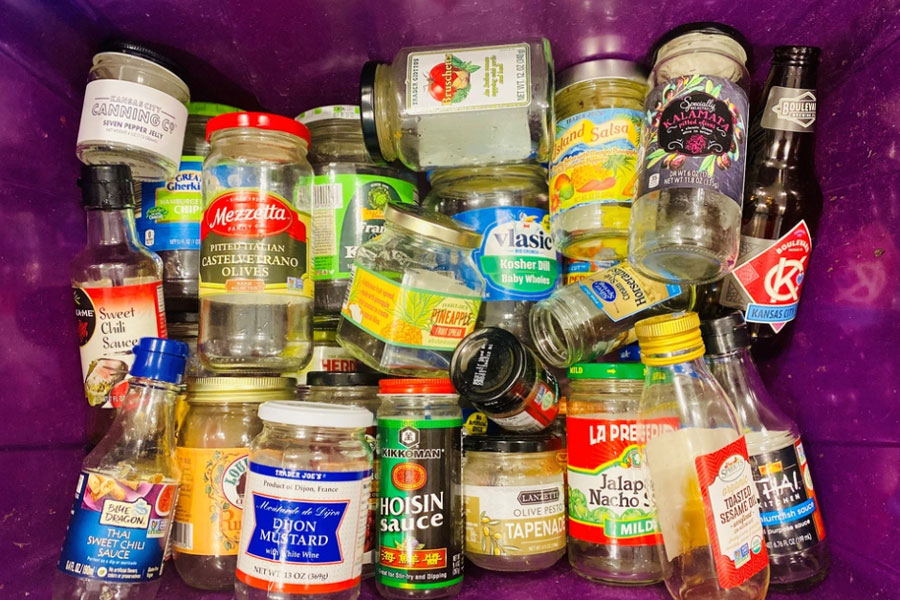 Roeland Park glass recycling