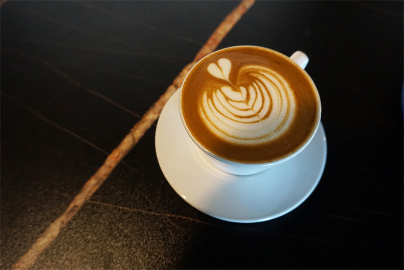 A frothy concoction at Bear Necessities Coffee Bar in Overland Park. File photo. 