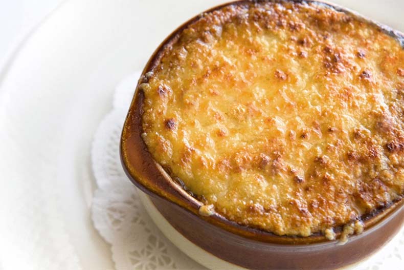 Cafe Provence French onion soup