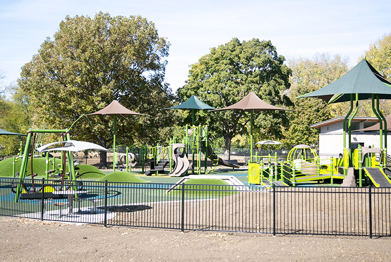 Inclusive playground Meadowbrook Park updates