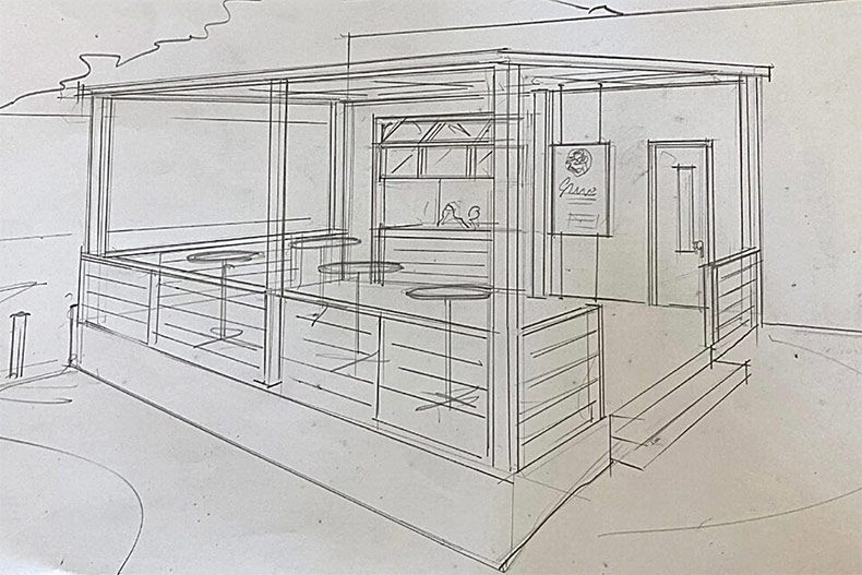 Servaes Brewing expansion plan rendering.