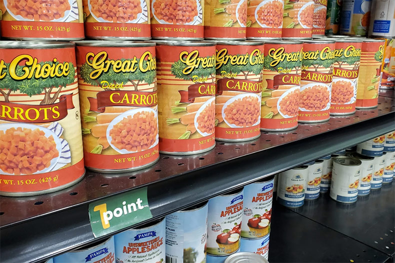 Kansas's sales tax on food will be 4% starting Jan. 1.