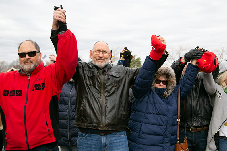 Homelessness prayer rally