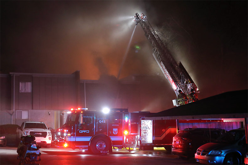 1 person unaccounted for following Overland Park apartment fire