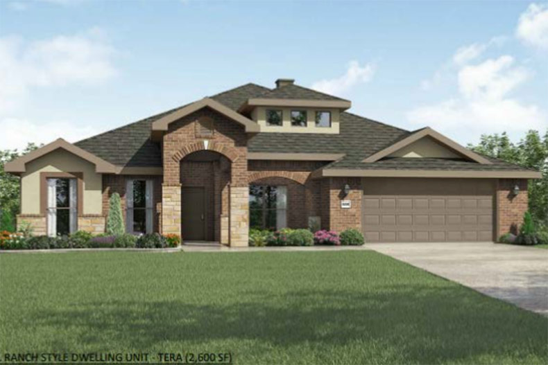 An example of home proposed for the mixed-use Cedar Canyon West project.