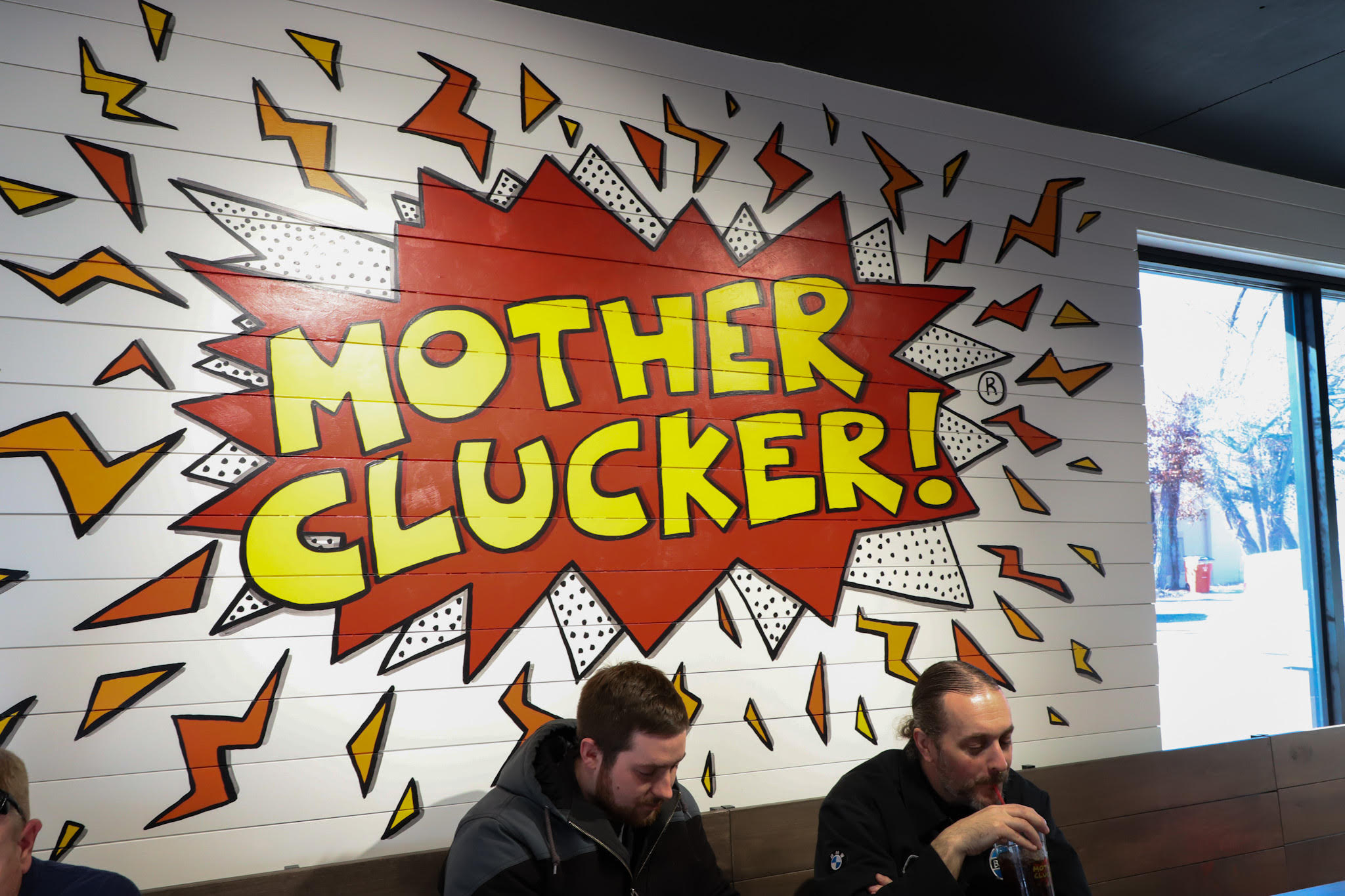 KC-based Mother Clucker! has opened its doors in downtown Shawnee. The new restaurant has a collection of large murals on display.