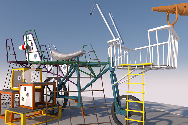 An image of The Mighty Bike Roeland Park plans to bring to R Park this summer.