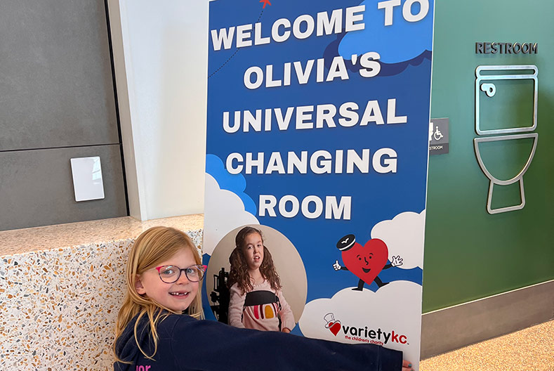 Olivia Bloomfield restroom KCI