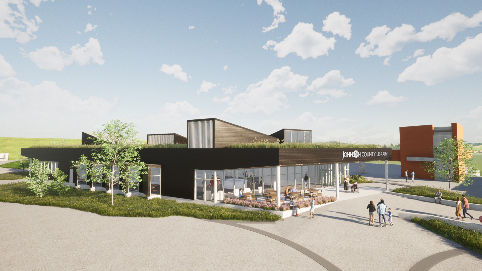 Merriam Plaza Library.